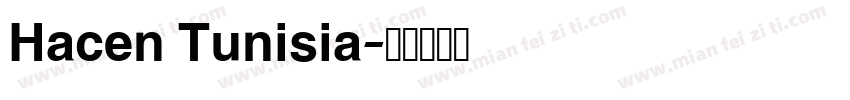 Hacen Tunisia字体转换